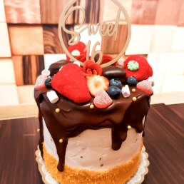 cake topper sweet 16
