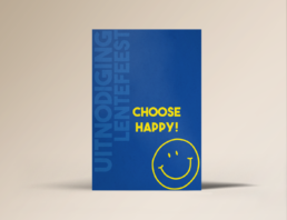 smiley blauw choose happy